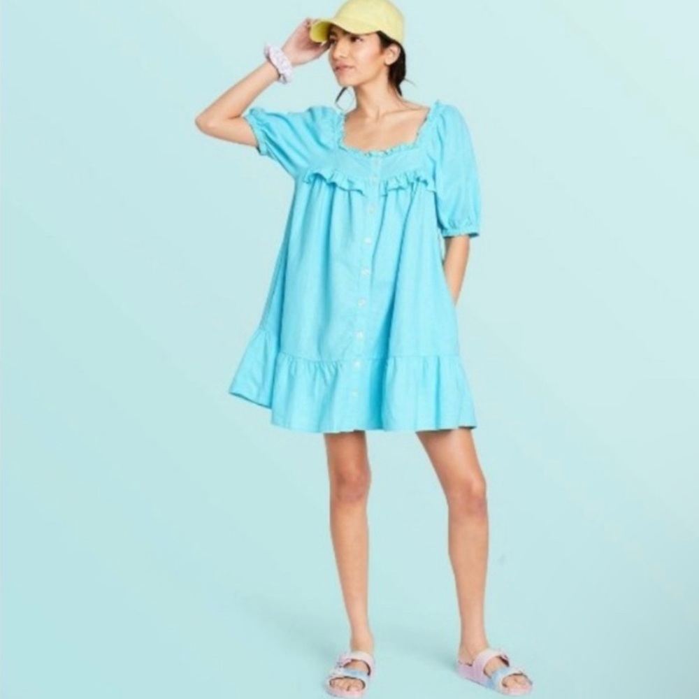 Stoney Clover Lane x Target linen blend dress size X-Large
